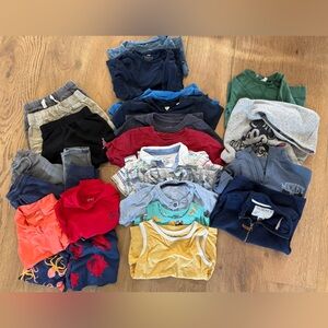 Boys 3T/4T Clothing Bundle – 24 Pieces